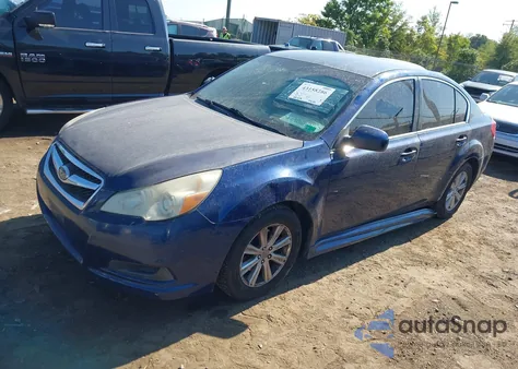 2010 Subaru Legacy 2.5I Premium from USA, damaged, VIN 4S3BMBC67A3219806